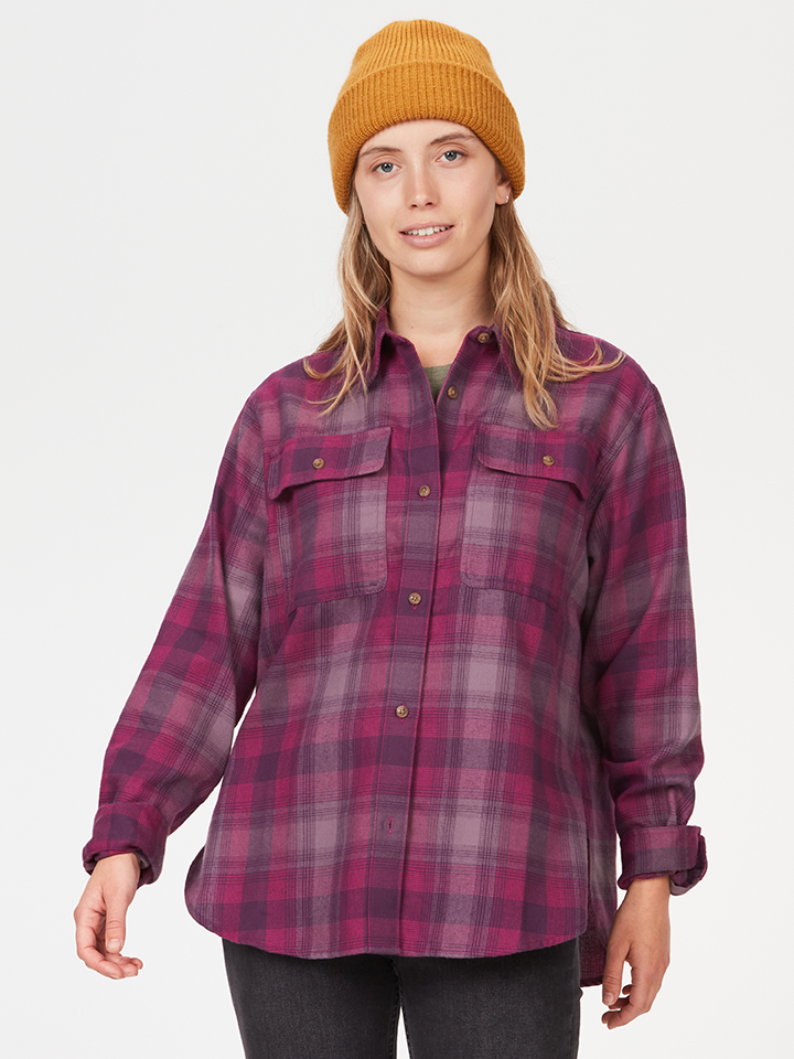 Wm's Fairfax Lightweight Boyfriend Flannel – Marmot